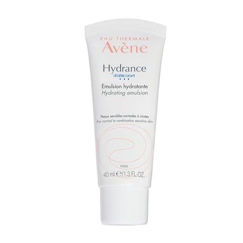 Eau Thermale Avne Hydrance LIGHT Hydrating Emulsion, Daily Face Moisturizer Cream, Non-Comedogenic, 1.3 Fl Oz (Pack of 1)