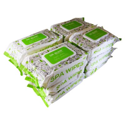 Dr. Bump Intimate Care Natural Spa Wipes with Tea Tree and Manuka Honey 80 pcs Pack of 12