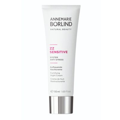 ANNEMARIE BRLIND - ZZ SENSITIVE Protective Night Cream - Natural Facial Moisturizer with Vitamin C + E and Golden Orchid Extract for Sensitive and Damaged Skin - Step 4 of 5-1.69 Oz.