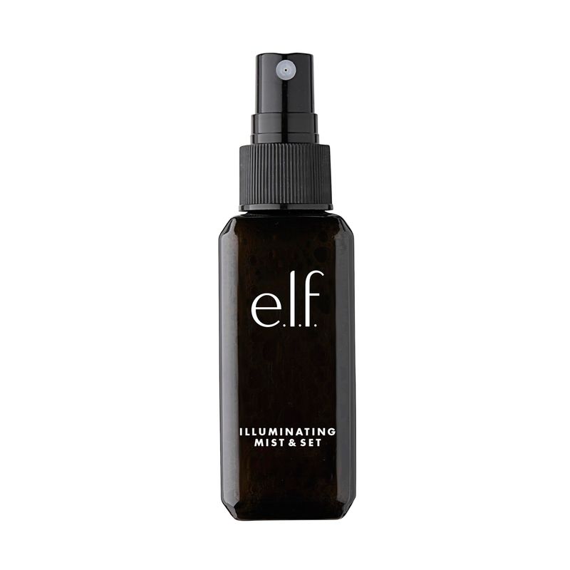 e.l.f. Illuminating Mist &amp; Set, Refreshing Setting Spray For A Lasting Radiant Finish, Infushed With Green Tea &amp; Vitamin A, Vegan &amp; Cruelty-free