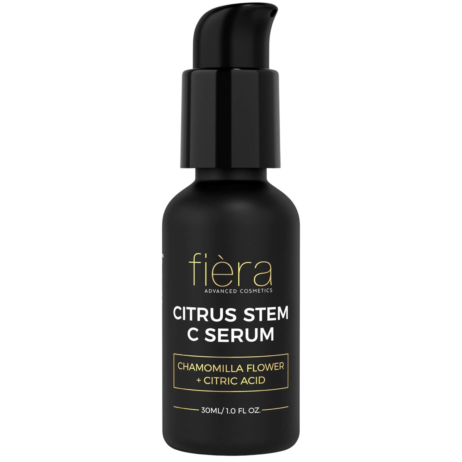 Fira Vitamin C Serum with Hyaluronic Acid and Citrus Stem Cells - Advanced Anti-Aging Serum for Brightening, Firming, and Hydrating Face &amp; Eye Area - For Mature Skin - 1 FL. OZ. / 30 ML