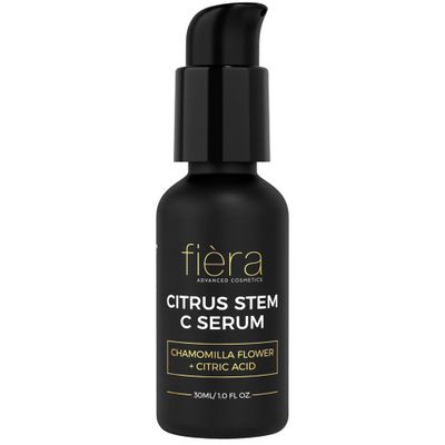 Fira Vitamin C Serum with Hyaluronic Acid and Citrus Stem Cells - Advanced Anti-Aging Serum for Brightening, Firming, and Hydrating Face &amp; Eye Area - For Mature Skin - 1 FL. OZ. / 30 ML