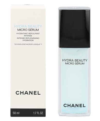 CHANEL Hydra Beauty Micro Serum Intense Replenishing Hydration for Unisex, 1.7 Fl Oz