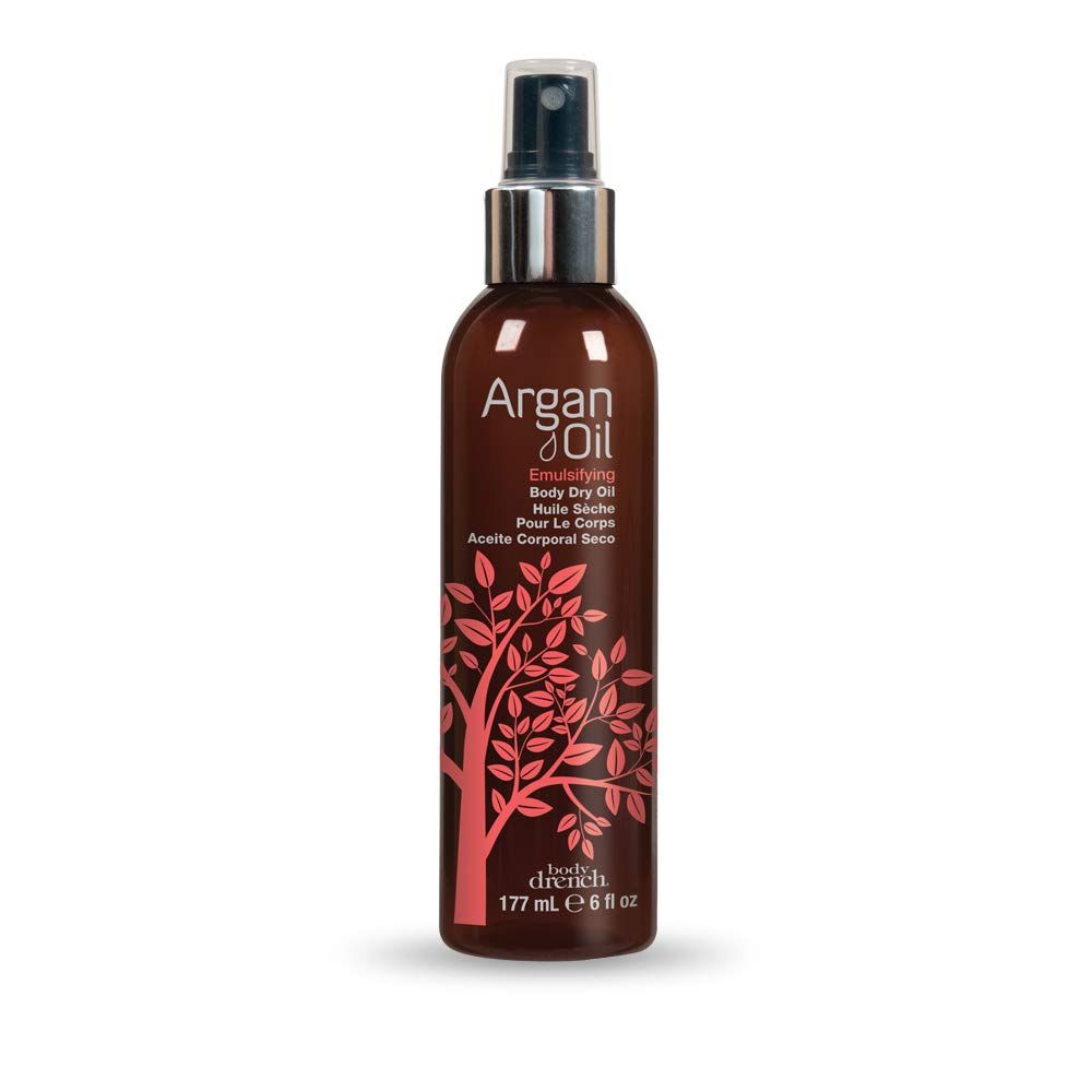 Body Drench Emulsifying Body Dry Oil, Restore Skin&#39;s Moisture, Improve Elasticity, 6 Oz