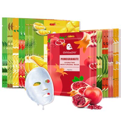 DWDiWen 20 Pack Sheets Face Mask Skincare Set,Deep Hydrating Facial Mask for Men &amp; Women,Gentle Long Lasting Moisturizing Face Masks Skin Care for All Skin Types