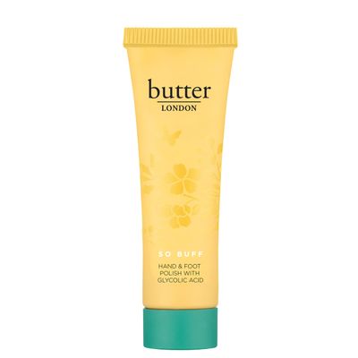 butter LONDON So Buff Hand and Foot Polish with Glycolic Acid, Gently Exfoliates to Remove Dead Skin, Antioxidant-Rich Ingredients, Cruelty, Paraben &amp; Mineral Oil Free