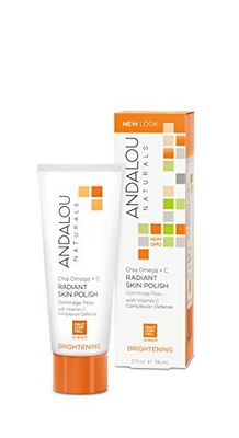 Andalou Naturals Chia Omega + C Radiant Skin Polish, 2 Ounce