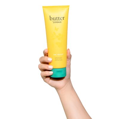 butter LONDON So Buff Hand and Foot Polish with Glycolic Acid, Gently Exfoliates to Remove Dead Skin, Antioxidant-Rich Ingredients, Cruelty, Paraben & Mineral Oil Free