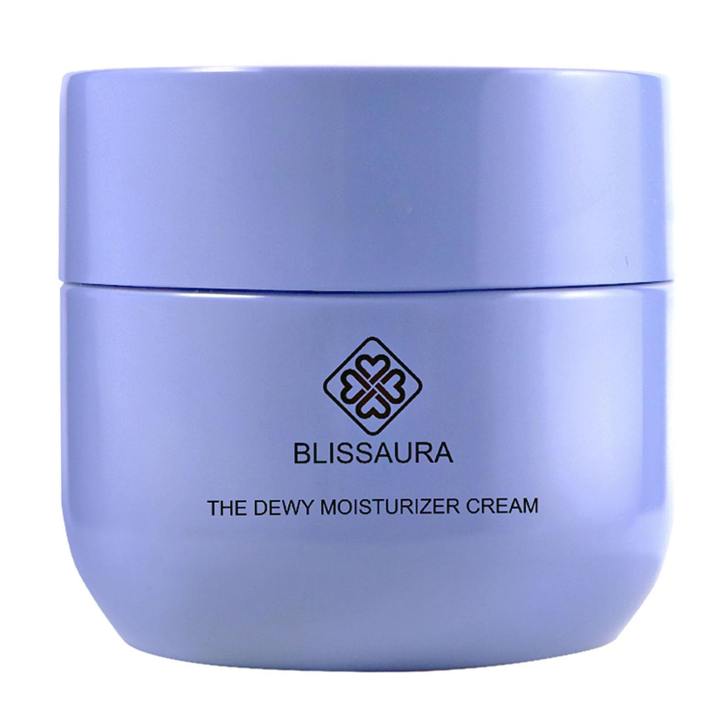 BlissAura The Dewy Moisturizer Cream - Premium Anti-Aging Facial Dewy Skin Cream with Purple Rice &amp; Hyaluronic Acid for Radiant, Hydrated Skin 50ml/1.7 fl oz