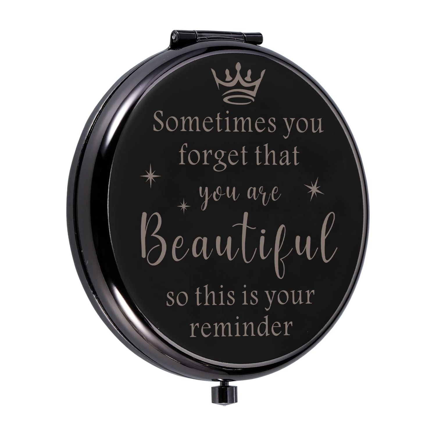 Depression Relief Items for Women-Makeup Compact Mirror Gifts for Female,Valentines Day Gifts for Girlfriend,Stress Relief Gifts for Wife,Calming Gifts for Women Friends,Ultimate Gift,Birthday Gifts