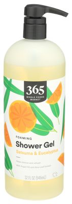 365 by Whole Foods Market, Shower Gel Satsuma &amp; Eucalyptus, 32 Fl Oz