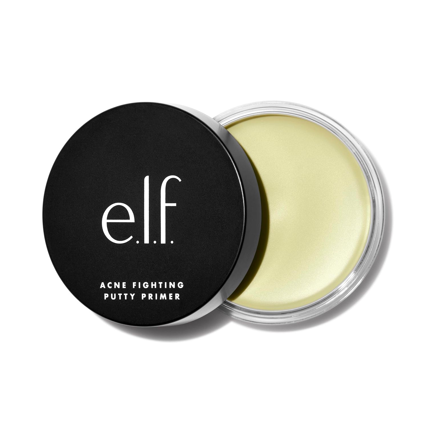 e.l.f. Acne Fighting Putty Primer, Infused with 1.8% Salicylic Acid, Helps Prevents Future Breakouts &amp; Helps Reduce Redness, Minimizes Appearance of Pores, Preps &amp; Primes Skin, 0.74 Oz (21g)