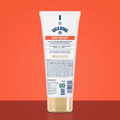 Gold Bond Body Bright Daily Body &amp; Face Lotion With Vitamin C, 8 oz.