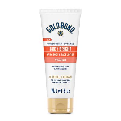 Gold Bond Body Bright Daily Body &amp; Face Lotion With Vitamin C, 8 oz.