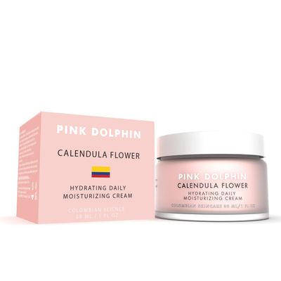 Calendula Cream Hydrating Daily Moisturizer - Natural Calendula Flowers Soothe Irritation &amp; Promote Healing, Repairs &amp; Rehydrates Dry Skin, Produces Collagen for Ultimate Face &amp; Skin Care - 1oz