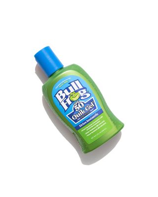 Bullfrog Quik Gel Sunscreen SPF 50 | Oxybenzone &amp; Octinoxate Free | Broad Spectrum Moisturizing UVA/UVB, 5oz
