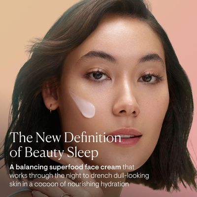 ELEMIS Superfood Midnight Facial, Moisturizer Face Cream, Hydrating Face Moisturizer for Dry Skin, Firming Facial Cream, Camu Camu &amp; Vitamin C Cream