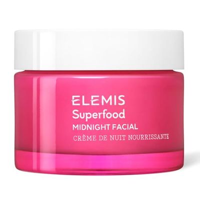 ELEMIS Superfood Midnight Facial, Moisturizer Face Cream, Hydrating Face Moisturizer for Dry Skin, Firming Facial Cream, Camu Camu &amp; Vitamin C Cream
