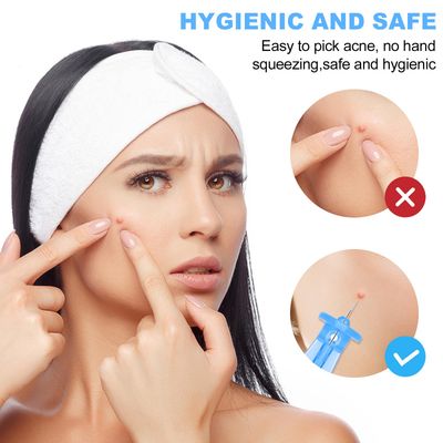 50PCS Disposable Acne Needle and 72 Dots Pimple Stickers - Ultrafine Pimple Needle Pick Acne Tool Easily Pimple Popper Acne Needle