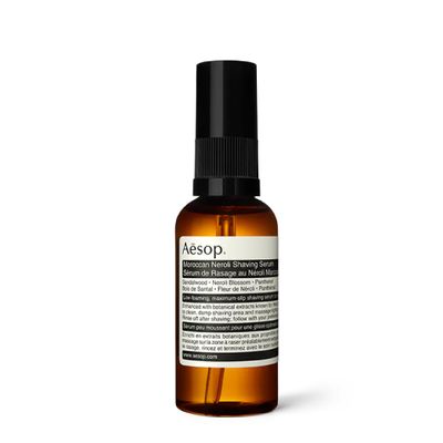 Aesop Moroccan Neroli Shaving Serum | Razor Bump Treatment | Smooth Shaving Serum | Calms &amp; Softens Skin with Hydrating Botanicals | Paraben-Free, Cruelty-Free &amp; Vegan Formula for Men &amp; Women | 2 oz