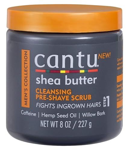 Cantu Mens Cleansing Pre-shave Scrub, 8 Oz