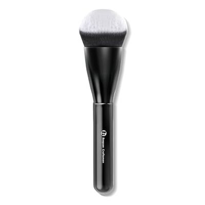Foundation Brush for liquid Makeup Blush, Concealer Foundation Makeup Brushes, Setting Powder Face Brush For Liquid Cream Foundations, Angled Foundation Contour Brush.
