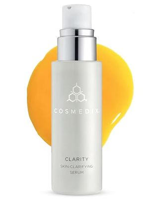 COSMEDIX Clarity Skin-Clarifying Serum - Moisturizing Facial Serum for Smoother, Clearer-Looking Skin &amp; Natural Glow - Moisture-Rich Skin Care for Fine Lines &amp; Uneven Skin Tone