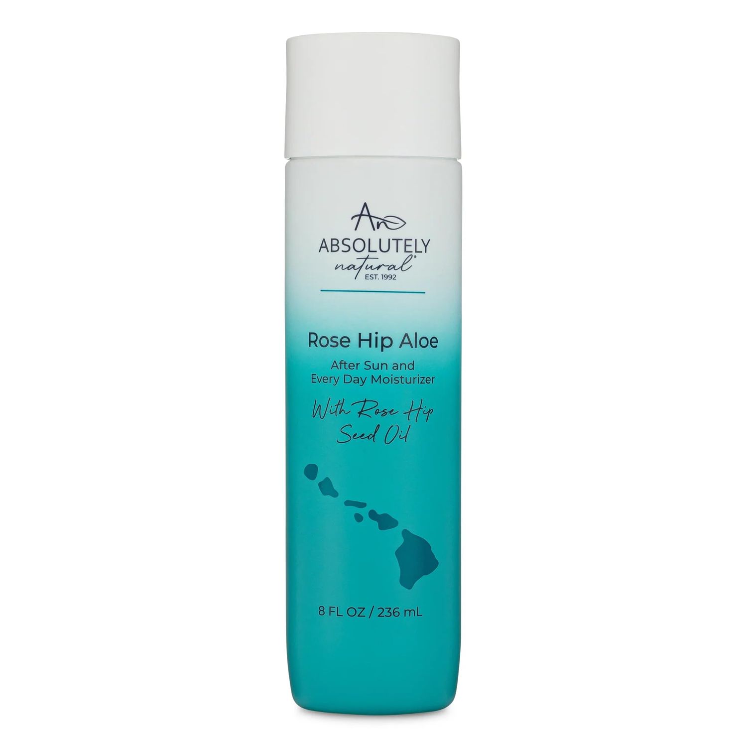 Absolutely Natural After Sun Lotion &amp; Moisturizer with Aloe Vera, Rose Hip Oils, &amp; Vitamin E | Helps Prevent Anti-Aging &amp; Sunburn Relief - 8 Fl Oz