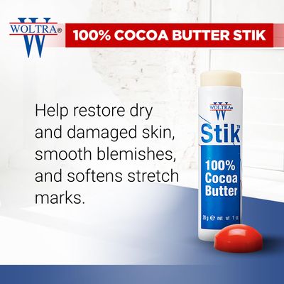 Clubman Woltra 100% Cocoa Butter Stik, 1 oz