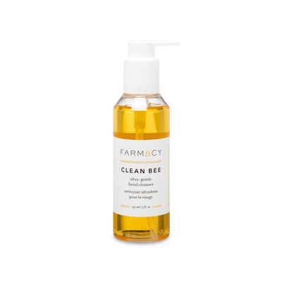 Farmacy Gentle Face Wash - Clean Bee Facial Cleanser for Sensitive Skin - Daily Face Cleanser Infused with Hyaluronic Acid, Honey + Antioxidants to Remove Excess Oils, Impurities + Makeup (150ml)