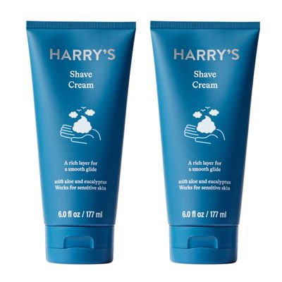 Harry&#39;s Shaving Cream - Shaving Cream for Men with Eucalyptus - 2 pack (6 oz)