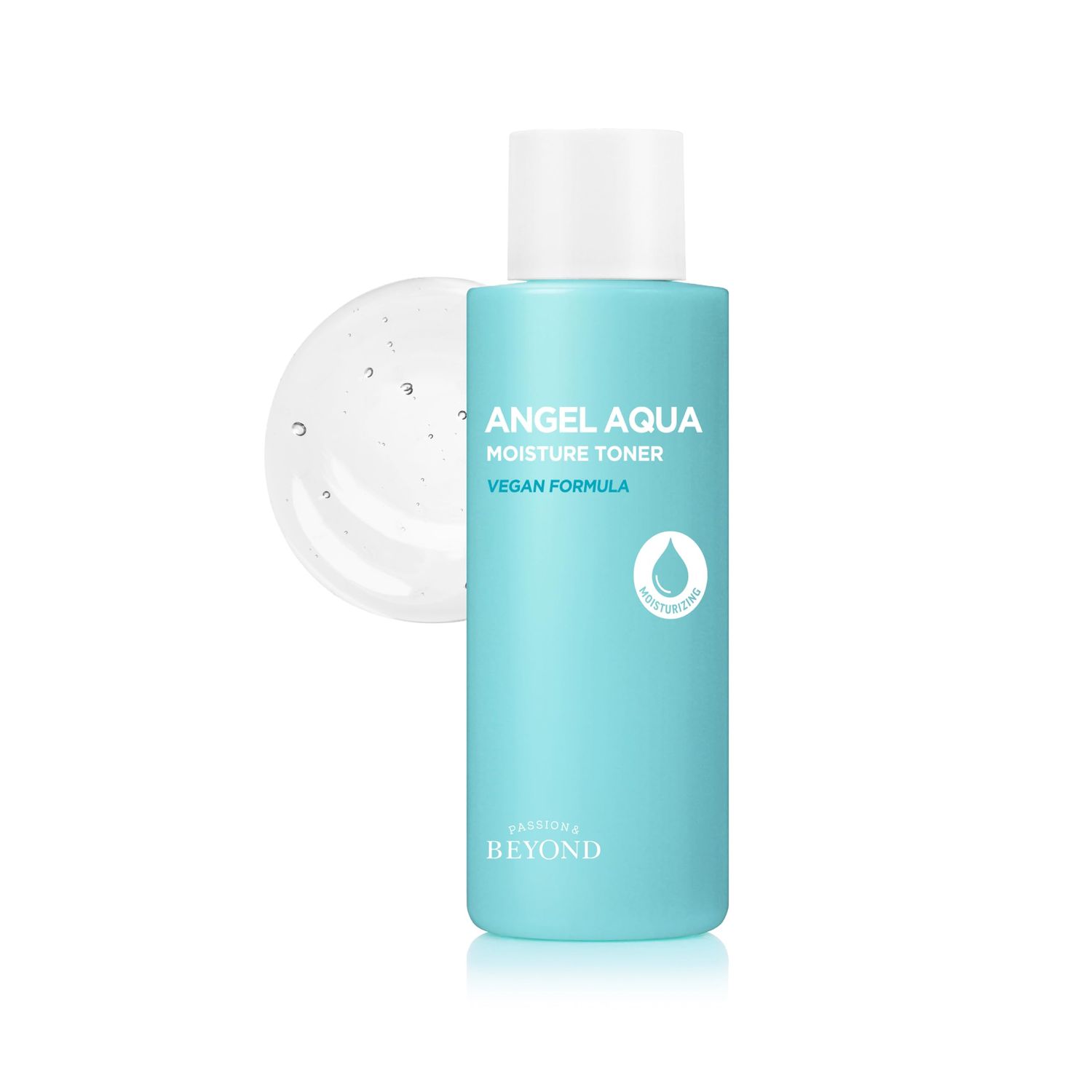 Beyond Angel Aqua Moisture Big Toner (16.9fl oz) - Korean Skin Care. Refreshing &amp; Soothing Hydration for Sensitive Skin, Vegan Formula. Chervil, Hyaluronic Acid, Panthenol.