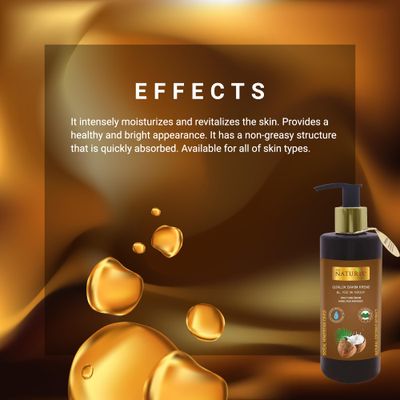 Hand Face and Body Coconut Vitamin Cream 8.45 Oz | Nourishing Care Normal to Dry Skin Lotion | Intensive Moisturizer Cream (Coconut)