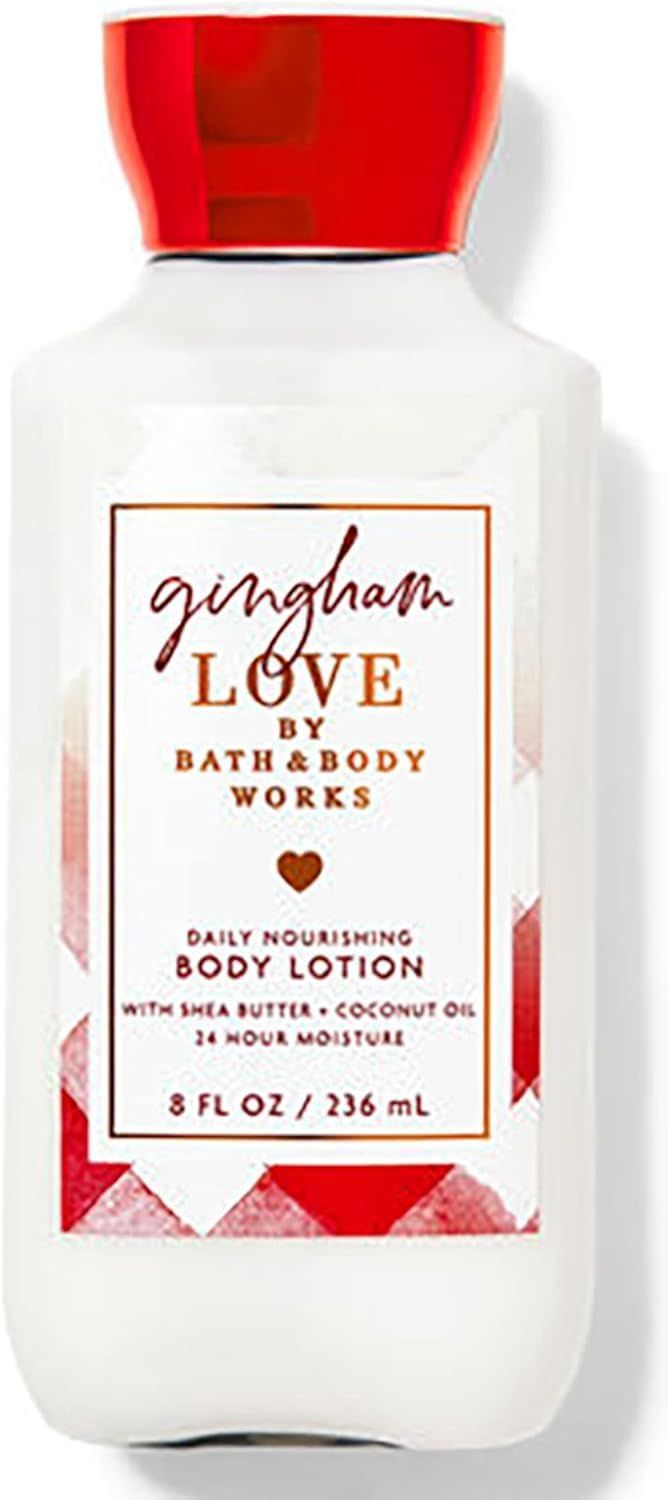 Bath &amp; Body Works Bath and Body Works Gingham Love Super Smooth Lotion Sets Gift For Women 8 Oz (Gingham Love) 4 Fl Oz (Pack of 2)