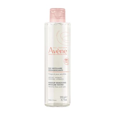 Eau Thermale Avne Micellar Lotion Cleansing Water - Soap-Free 3-in-1 Cleanser, Toner, Make-up Remover - All Skin Types - Non-Comedogenic - 6.7 fl.oz.