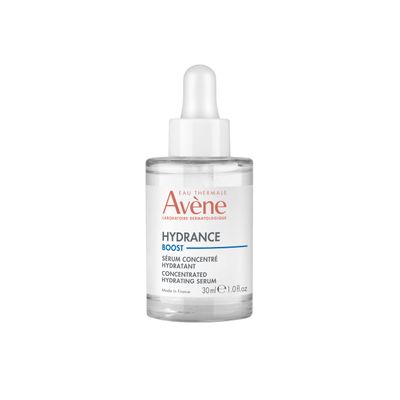 Eau Thermale Avne Hydrance Boost Concentrated Hydrating Serum, 48 Hour Hydration, Hyaluronic Acid, 1.0 fl.oz.