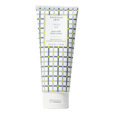 Beekman 1802 Pure Goat Milk Hand Cream, Fresh Air - Scented - 3.4 oz - Moisturizing Lotion for Dry Skin - Anti-Aging Hydration - Good for Sensitive Skin - Cruelty Free - Packaging May Vary