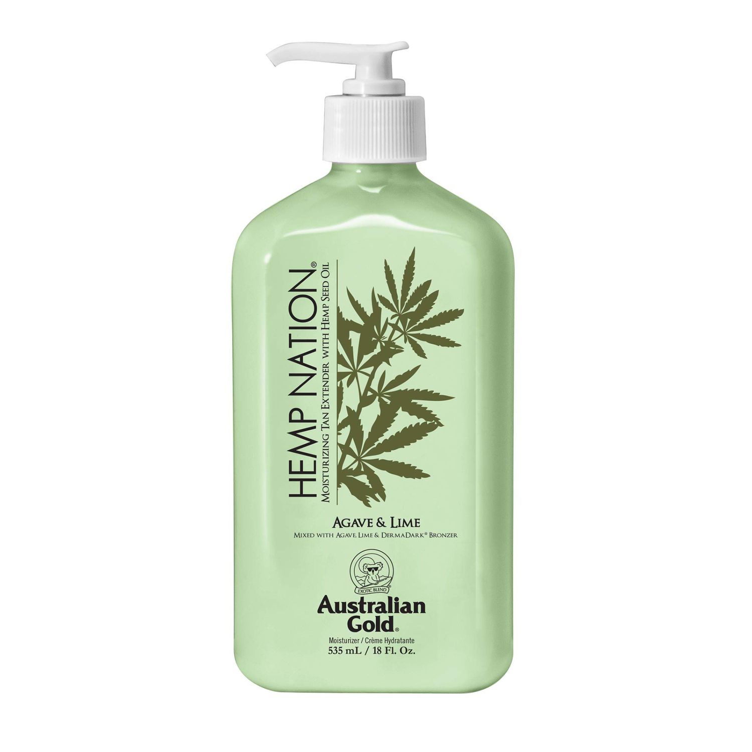 Australian Gold Hemp Nation Agave &amp; Lime Moisturizing Tan Extender with Hemp Seed Oil
