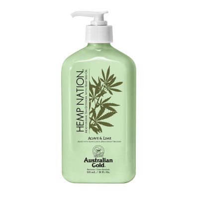 Australian Gold Hemp Nation Agave &amp; Lime Moisturizing Tan Extender with Hemp Seed Oil