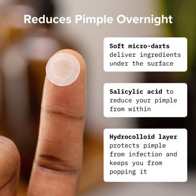 Cardon Prickly Pimple Patches, Spot Acne Treatment for Pimples, Blackheads, Zit Clearing Acne Patches, Salicylic Acid, 1-step Facial Treatment for Blemishes, Razor Bumps, Ingrown Hairs, (9 CT)