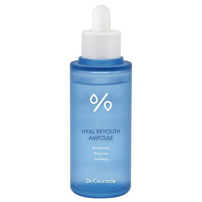 Dr.Ceuracle Hyal Reyouth Ampoule 1.69 Fluid Ounce, Revitalizing Moisturizing for Weak and Exhausted Skin Hyaluronic Acid Complex Highly Concentrated Ampoule
