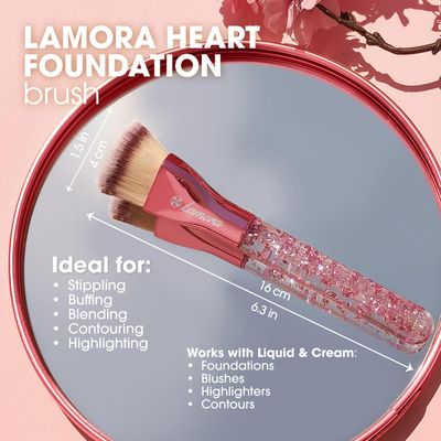 Blending Liquid Makeup Foundation Brush - Kabuki Contour Brush, Face Buffing Brush With Pro Quality Synthetic Dense Bristles For Stippling Mineral Cream, Powder, Blush