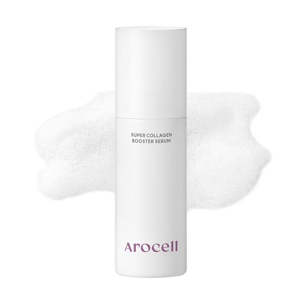 AROCELL Super Collagen Booster Bubble Serum - 70ml/2.37 Fl Oz for Skin Volume Lifting Elasticity Hydrating Lifting Wrinkle Care Anti-Aging Korean Skincare