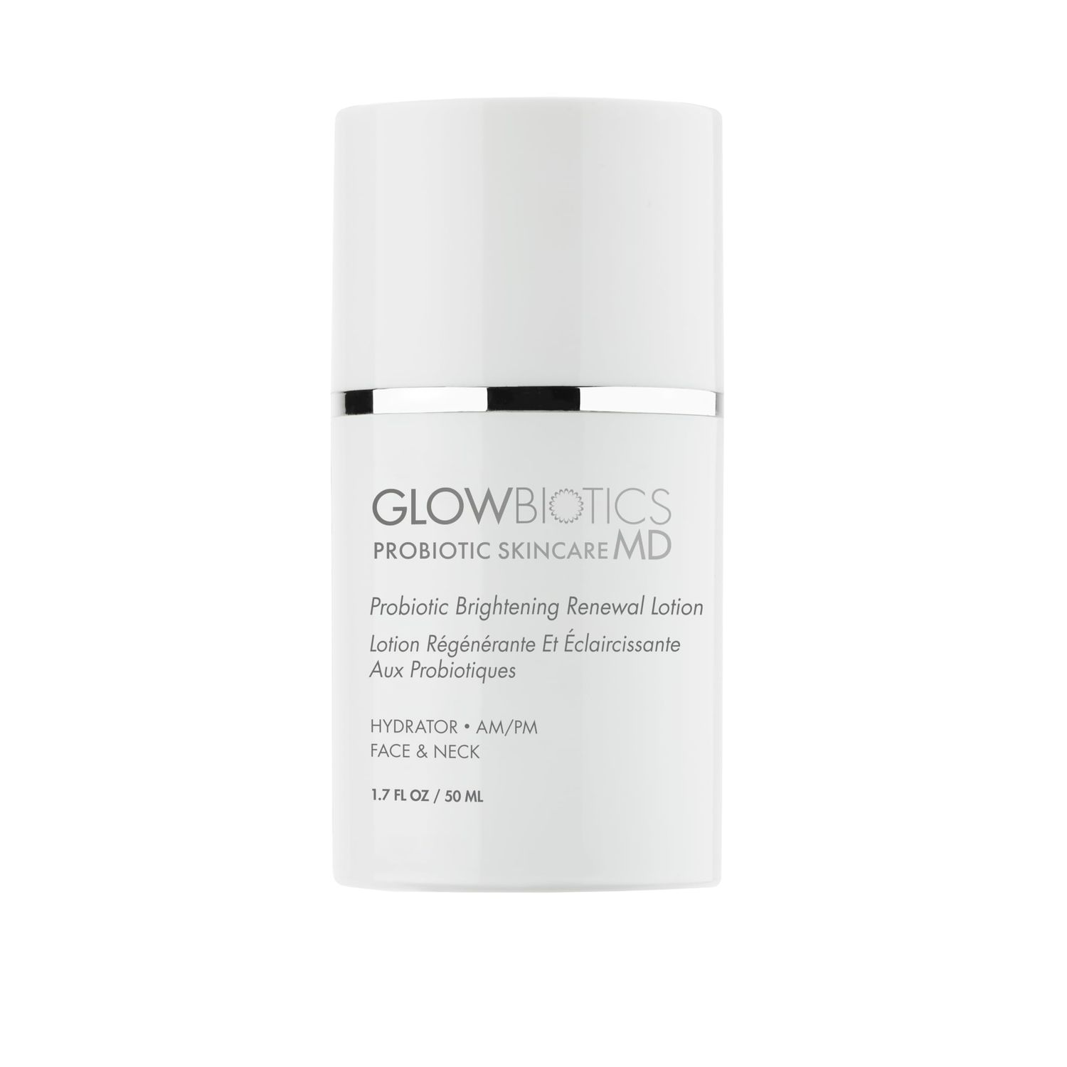 Glowbiotics Probiotic Brightening Renewal Lotion: Lightweight Daily Moisturizer for Hydration &amp; Even Skin Tone | Anti-Aging with Hyaluronic Acid &amp; Green Tea
