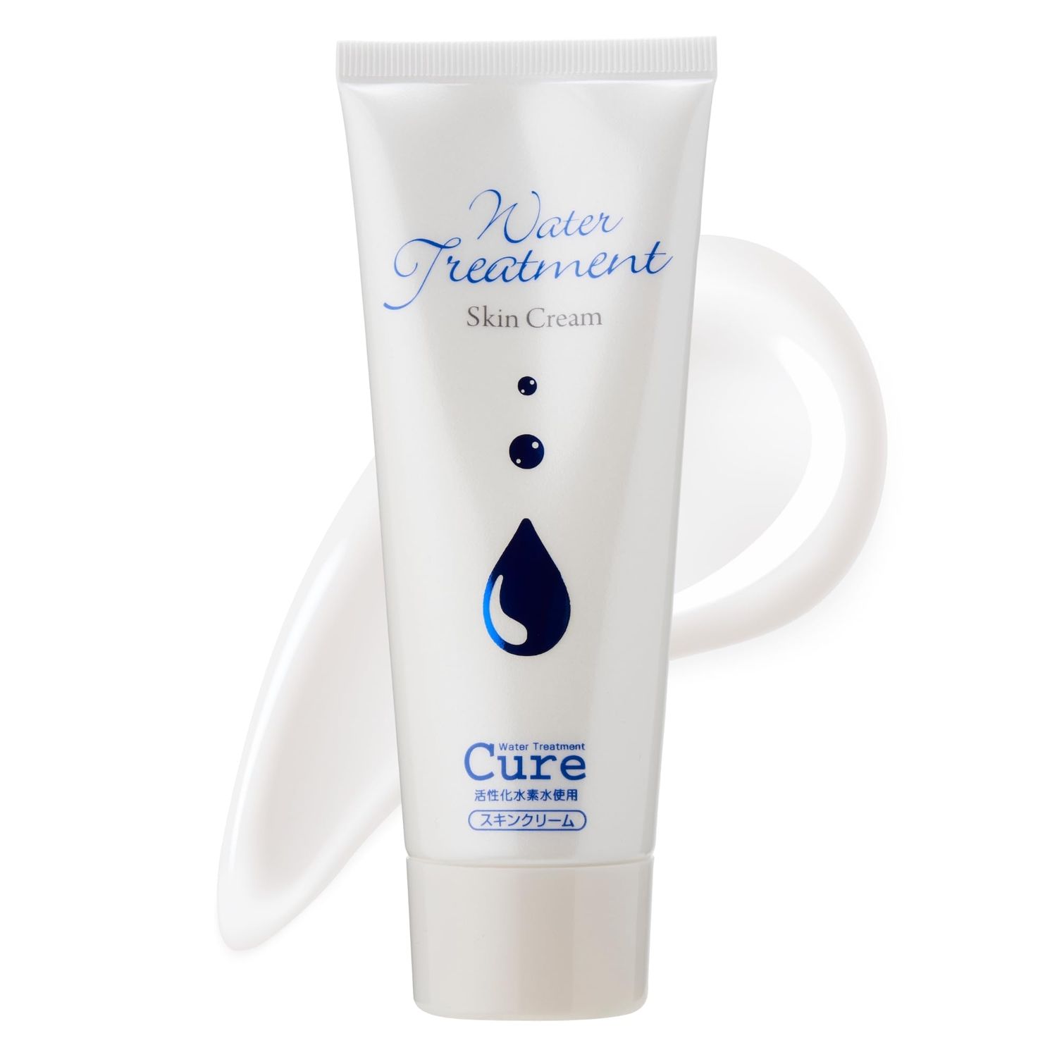 Cure by Toyo | Water Treatment Oil-Free Moisturizer | Face Cream and Body Lotion | Non-Greasy | Sensitive &amp; Dry Skin | 3.5 Ounce