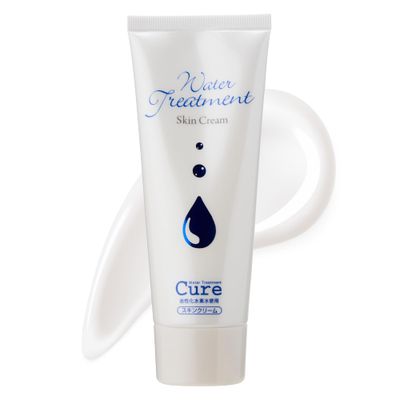 Cure by Toyo | Water Treatment Oil-Free Moisturizer | Face Cream and Body Lotion | Non-Greasy | Sensitive &amp; Dry Skin | 3.5 Ounce