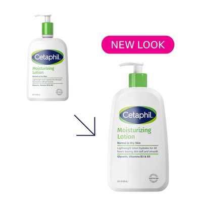 Cetaphil Face &amp; Body Moisturizer, Hydrating Moisturizing Lotion for All Skin Types, Suitable for Sensitive Skin, NEW 20 oz, Fragrance Free, Hypoallergenic, Non-Comedogenic