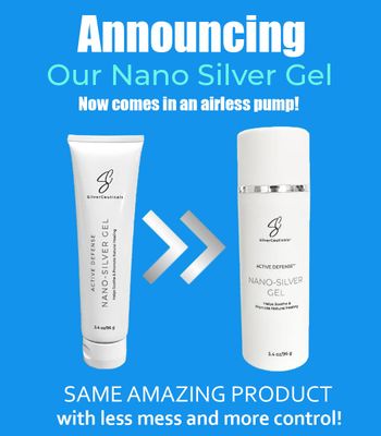 Cosmetic Gel with Nano Colloidal Silver - Promotes Natural Healing - Repair Cuts Scrapes Blemishes - Soothe &amp; Hydrate - Skin Firming - Non-Greasy Water-Based Formula - No Harsh Chemicals - 3.4oz