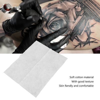 Dioche 100pcs Wipe Paper, Towel Tissue, Disposable Strong Water Absorption Skin Cleansing Towel Tissue