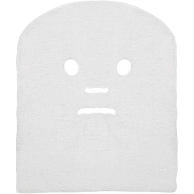 ForPro Professional Collection Precut Gauze Facial Mask, 100% Cotton Gauze, for High Frequency Facial Treatments and Masks, 100-Count